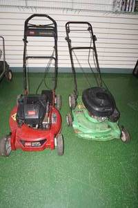 2 Push Mowers - Not Running, Not Seized
