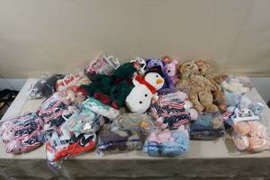Plush Toys - Mostly Ty, Large and Small Beanies
