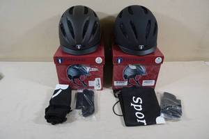 2 Tipperary Sportage Riding Helmets