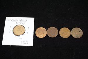 Indian Head Penny Coins