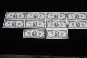 1957 Blue Seal $1 Silver Certificates - 1957, 1957-A, 1957-B