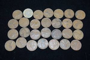 US Wheat Penny Coins