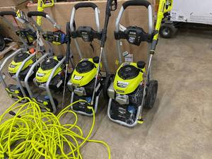 Mix lot of assorted Ryobi Pressure Washers - Various Conditions - review all pictures