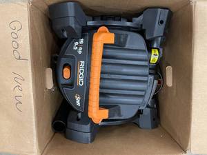 RIDGID 16 Gallon 6.5-Peak HP Stainless Steel WetDry Shop Vacuum with Fine Dust Filter, Hose and Accessories- good condition - review all pictures