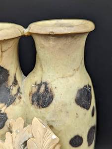 lot 31 image: Carved Soapstone Vase