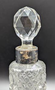 lot 50 image: Petite Cut Crystal DecanterBottle