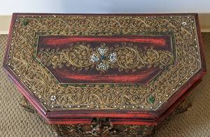 lot 55 image: Ornate Decorative Storage Box