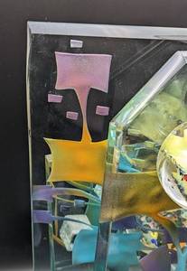 lot 60 image: Amazing Art Glass PanelSculpture