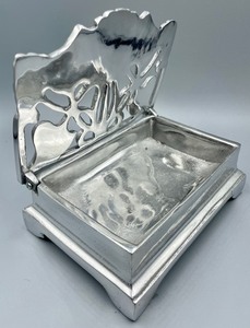 lot 289 image: Stunning Silver Plated Jewelry Box