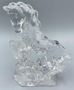 lot 287 image: Clear Glass and Crystal Grouping