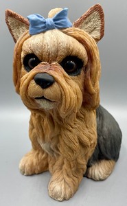 lot 296 image: Three Adorable Resin Dogs
