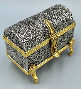 lot 300 image: 3 Charming Trinket Boxes