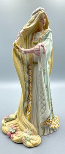 lot 192 image: Two Lenox Japan Fine Porcelain Princess Figurines from the Legendary Princess Collection