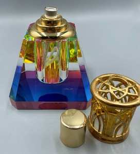 lot 171 image: Amazing Multicolored Oil Lamp