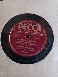 10-Record Storage Album of Assorted 78 Rpm Records