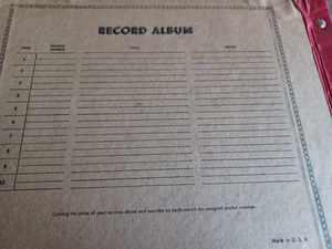 Nine Assorted Vintage 78 Rpm Records in a Record Storage Album