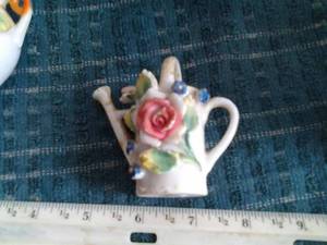 Six Miniature Bud Vases Made in Occupied Japan