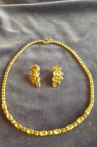 Two Necklace and Earring Sets