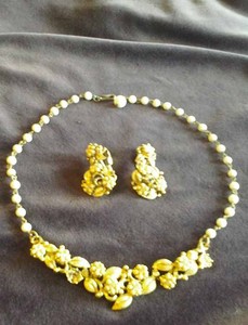 Two Necklace and Earring Sets