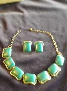 Two Necklace and Earring Sets