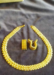 Two Necklace and Earring Sets