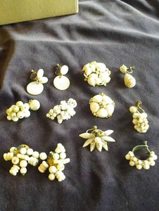 Two Necklace and Earring Sets and Assorted other Earrings