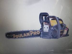 lot 16 image: Poulan Pro 20 50cc 2-Cycle Gas Cha...