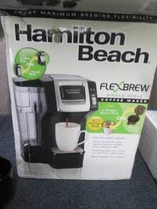 lot 19 image: Hamilton Beach FlexBrew Single-Serv...