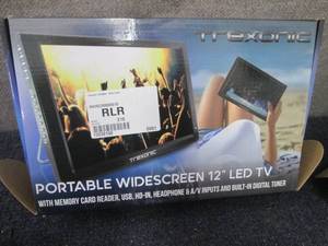 lot 35 image: Trexonic Portable 11.6 720p LED TV...