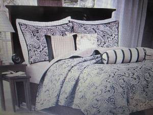 lot 106 image: Madison Park Wellington 6-Pc. Quilt...