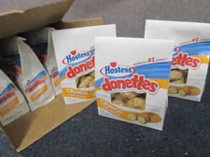 lot 142 image: Case of 6- 9.5 oz Bags Hostess Crun...