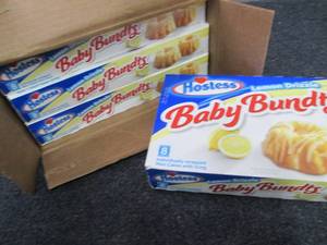 lot 158 image: 4- 10 oz Boxes 8 each Hostess Baby ...