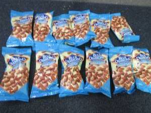 lot 167 image: 12 - 4 oz Bags Blue Diamond Roasted...