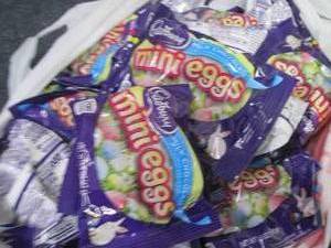 lot 183 image: 24- 1.5 oz Cadbury Mini Eggs...