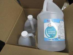 lot 200 image: 4 Gallons CK Products Antiseptic Ha...