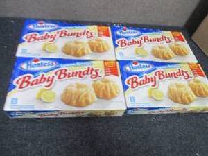 lot 210 image: 4- 10 oz Boxes 8 each Hostess Baby ...