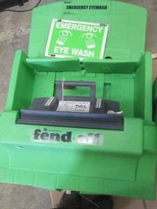 lot 213 image: Fend All Emergency Eye Wash...