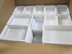 lot 233 image: Large Lot Assorted Organizing Bins...