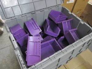 lot 234 image: Crate of Plastic Bins...