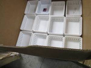 lot 238 image: Box of Small Organizing BinBaskets...