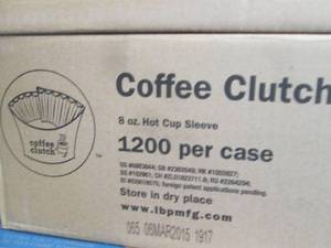 lot 249 image: Case of 1200 - 8 oz  Kraft Paper Co...