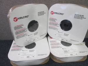 lot 269 image: 4- Rolls VELCRO BRAND SEW-ON TAPE...