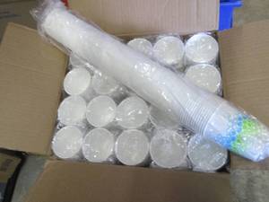 lot 270 image: 2000ct Case 9 oz Paper Cold Cups...