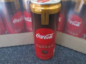 lot 291 image: 2-12 pks Coca Cola Caramel with Cof...