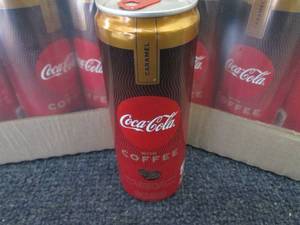 lot 293 image: 2-12 pks Coca Cola Caramel with Cof...