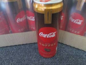 lot 294 image: 2-12 pks Coca Cola Caramel with Cof...