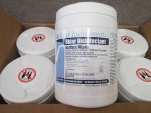 lot 311 image: Case of 6- 100 ct Canisters Sklar D...
