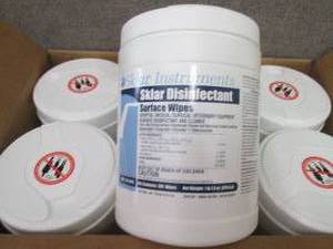 lot 316 image: Case of 6- 100 ct Canisters Sklar D...