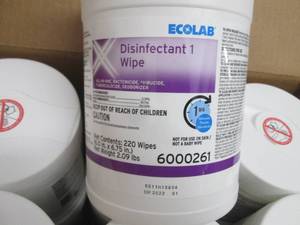 lot 332 image: Case of 12-220 ct Canisters Ecolab ...