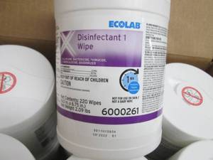 lot 333 image: Case of 12-220 ct Canisters Ecolab ...